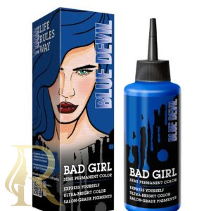 رنگ مو فانتزی بد گرل (BAD GIRL) رنگ Blue Devil