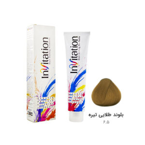 رنگ مو اینویتیشن شماره ۶.۵ رنگ بلوند طلایی تیره