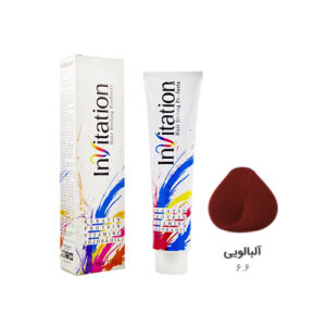 رنگ مو اینویتیشن شماره ۶.۶ رنگ آلبالویی