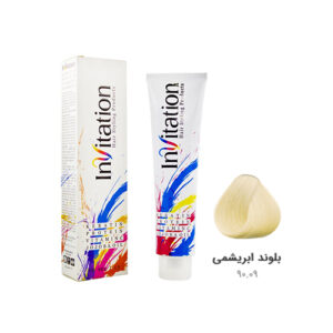 رنگ مو اینویتیشن شماره ۹۰.۰۹ رنگ بلوند ابریشمی