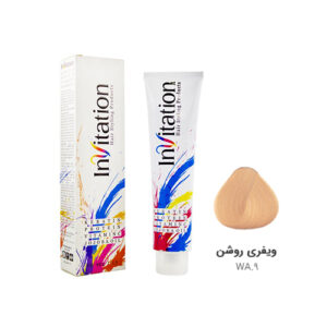 رنگ مو اینویتیشن شماره WA.9 رنگ ویفری روشن