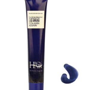 رنگ موی زنانه بن هیر Bon Hair آبی کاربنی شماره BA7 حجم 100ml